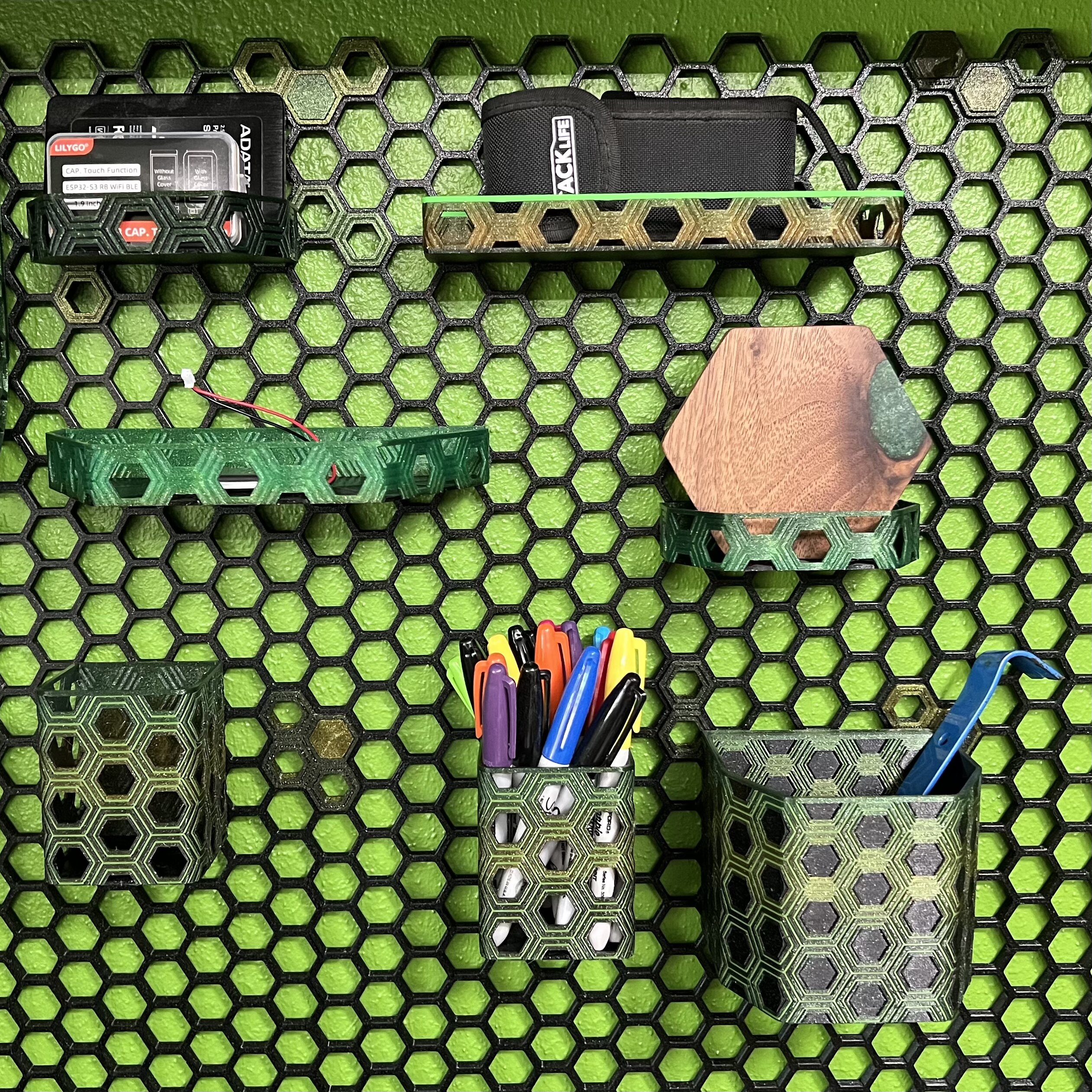 Parametric HSW Hex Shelf / Bin
