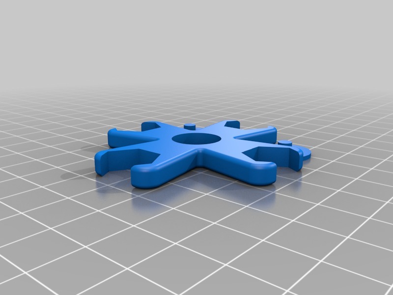Miniatura 4 do modelo 3D Mini Hand Spinner