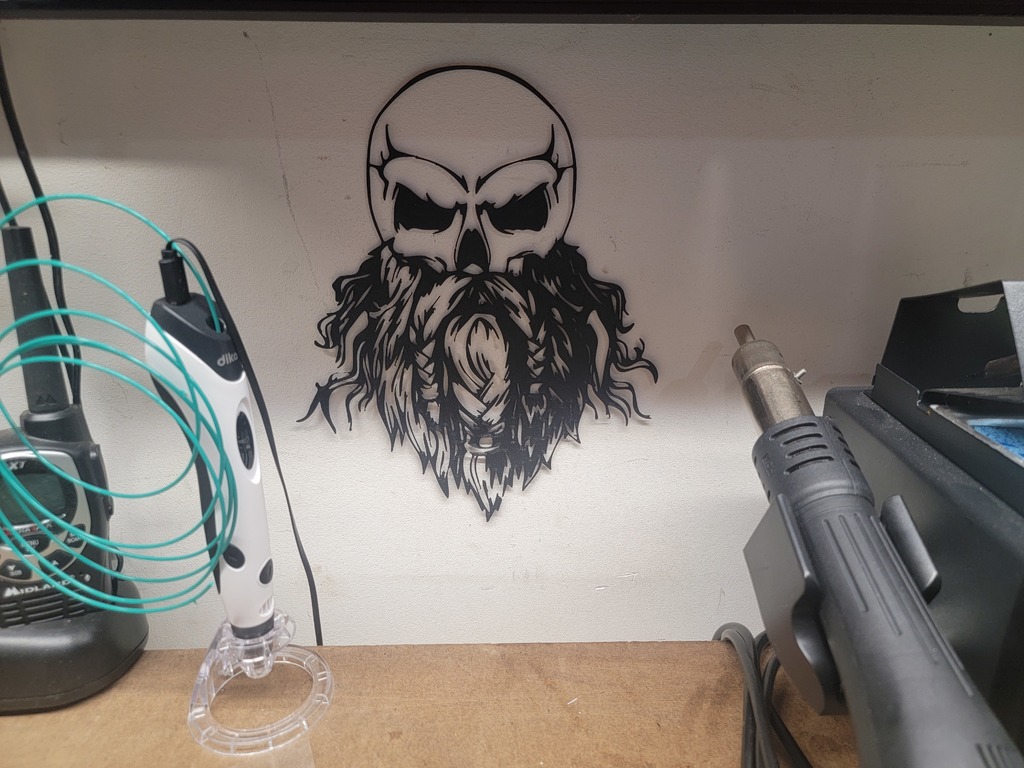 Viking Skull Wall Decor