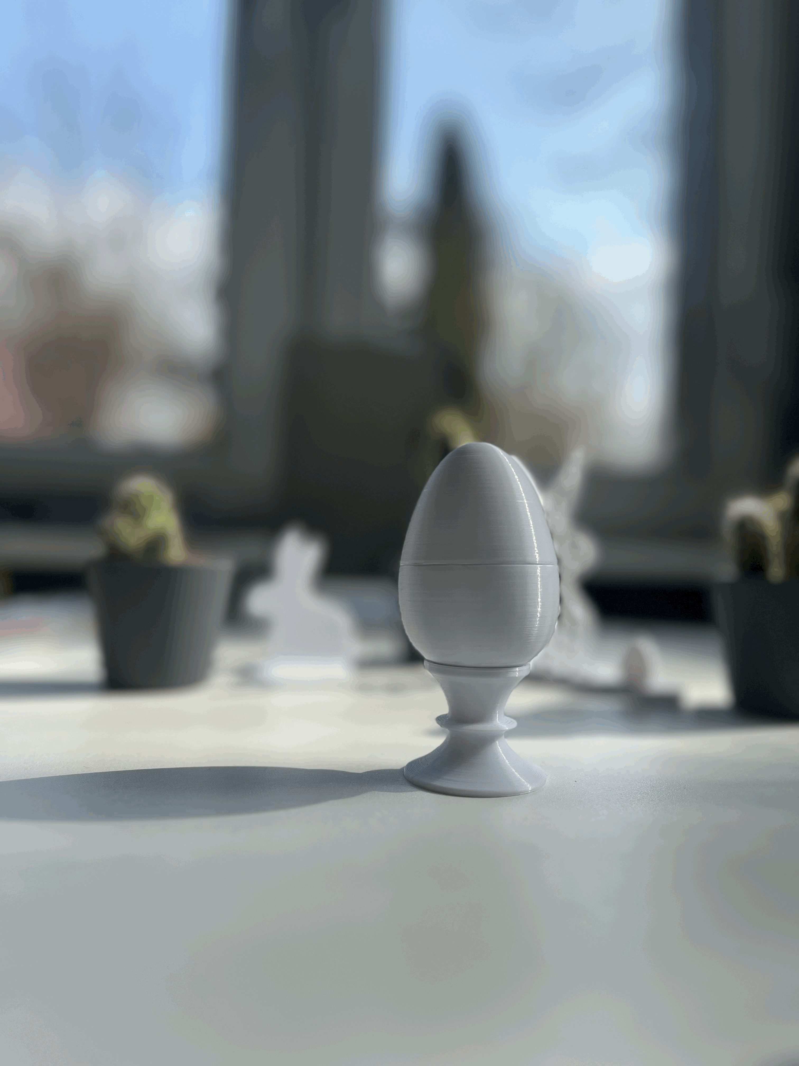 Miniatura 7 do modelo 3D Threaded Easter Egg