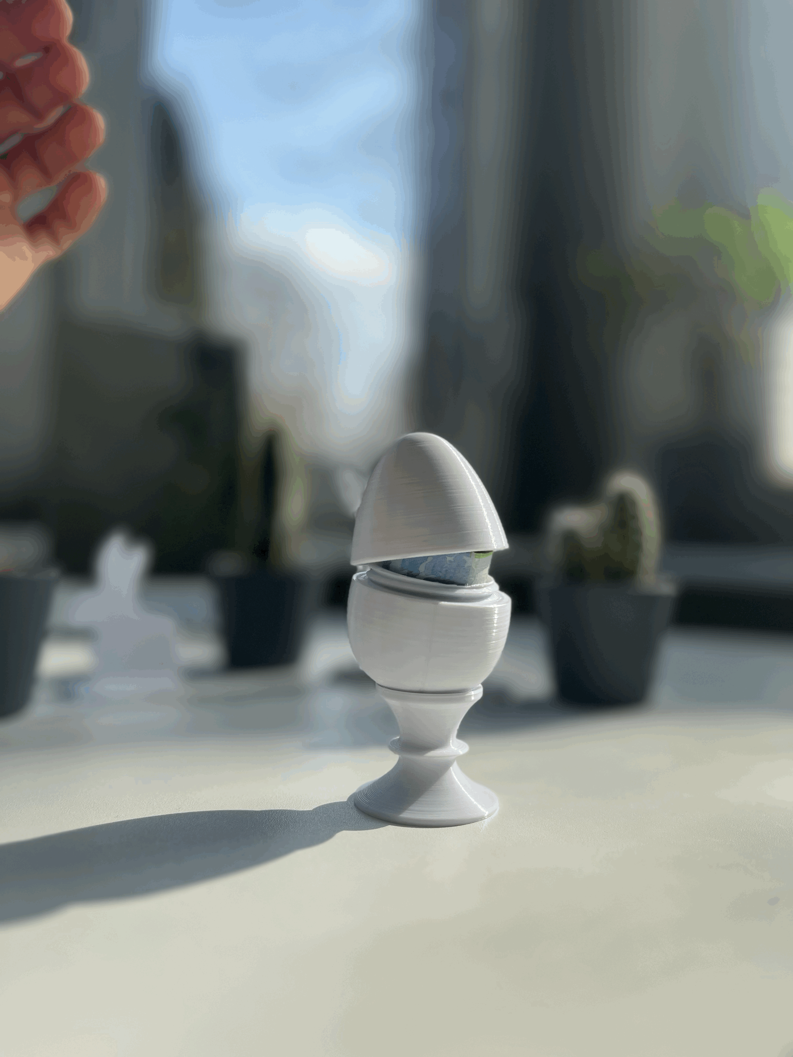 Miniatura 8 do modelo 3D Threaded Easter Egg