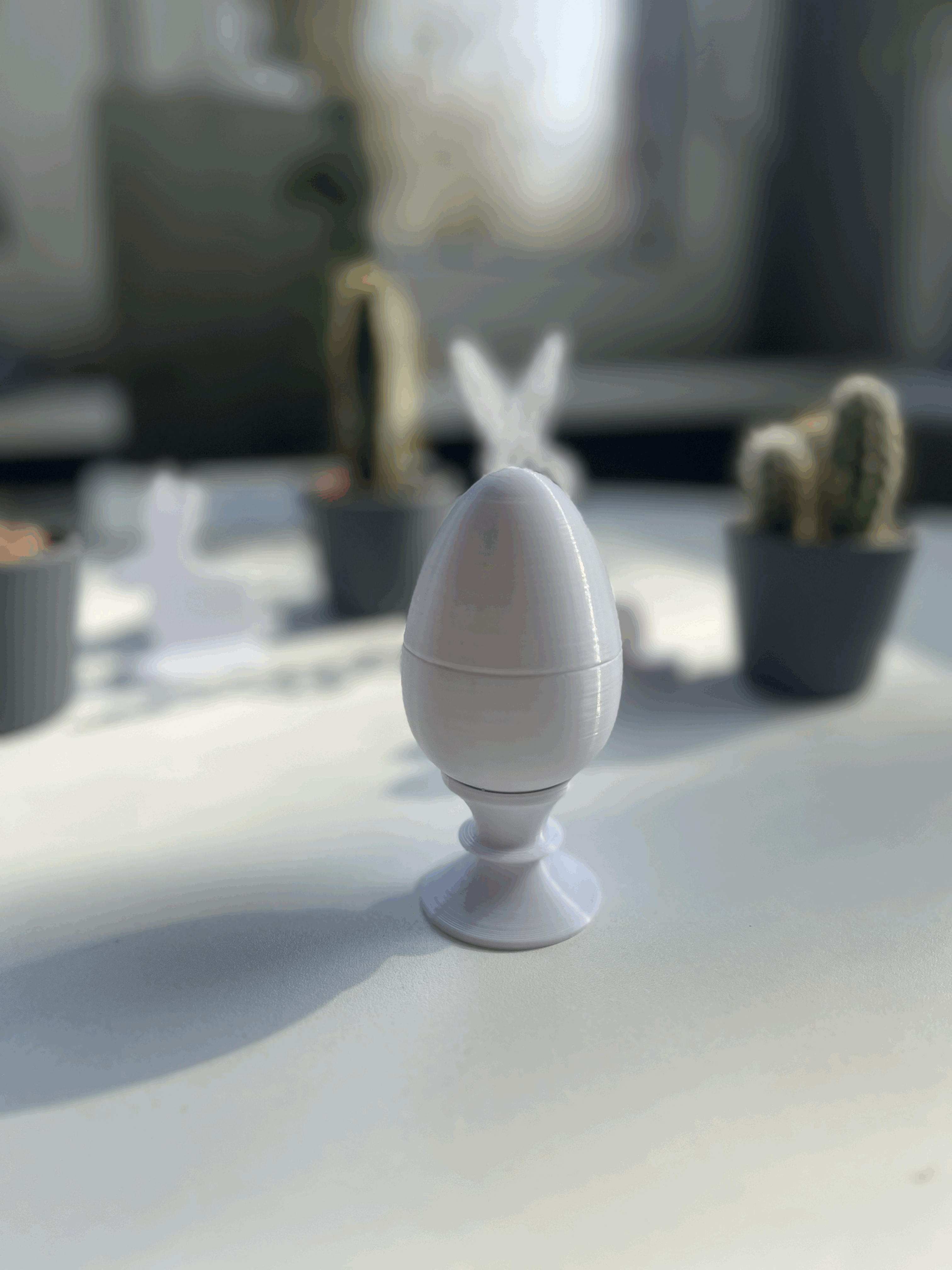 Miniatura 10 do modelo 3D Threaded Easter Egg