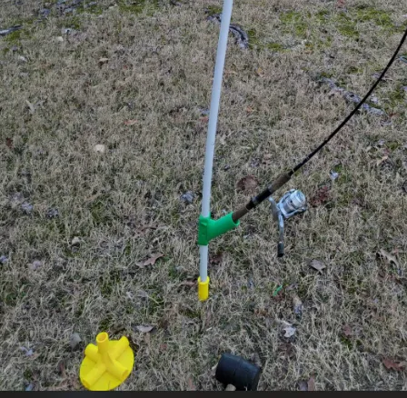 1/2 PVC Ground Stake - Fishing Pole Stake - Rod Holder by KiLLiE