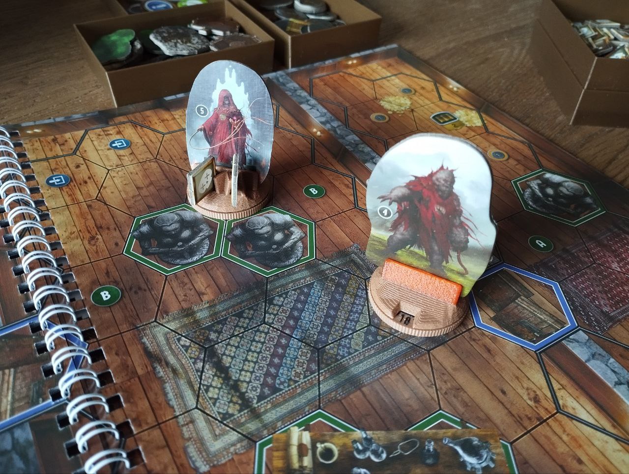 Gloomhaven HP Tracker by MisterD | Download free STL model | Printables.com