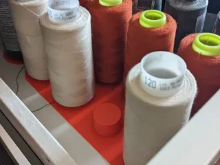 Overlock spool storage by Mitch | Download free STL model | Printables.com
