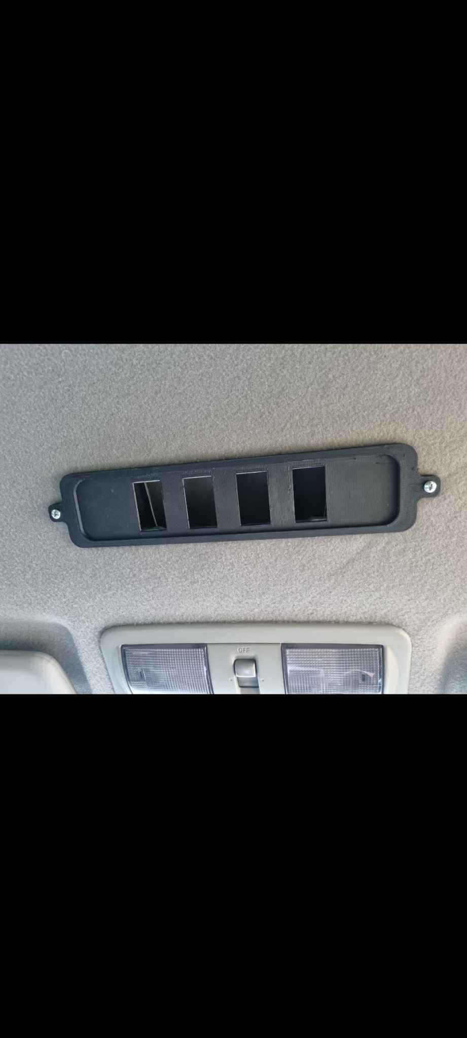 Switch plate for D40 Nissan Navara by Haydos Carmods Download free