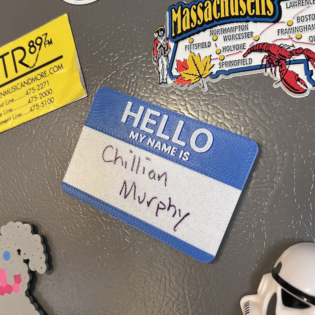 Hello My Name Is Tag