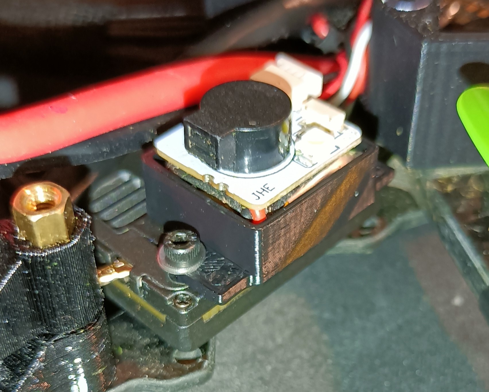 Drone buzzer mount walksnail quad finder