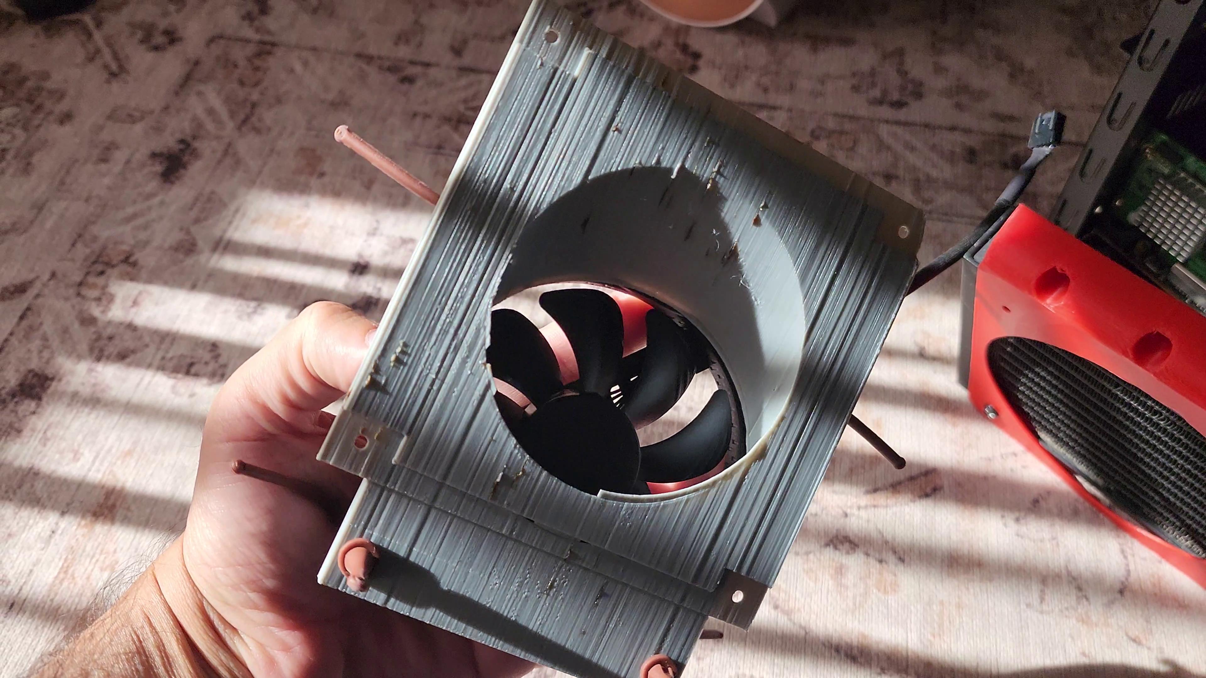 92mm Fan Duct Adapter for 120mm radiator (specifically Cooler Master MasterLiquid 120L)