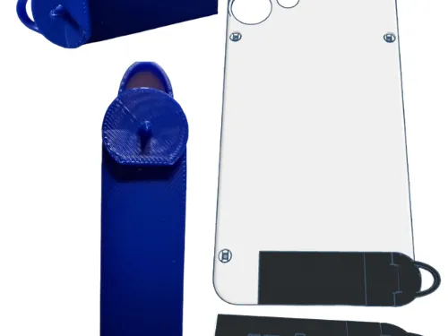 Stand with Keyring for CMF Phone 2 Pro (with or without CMF logo)