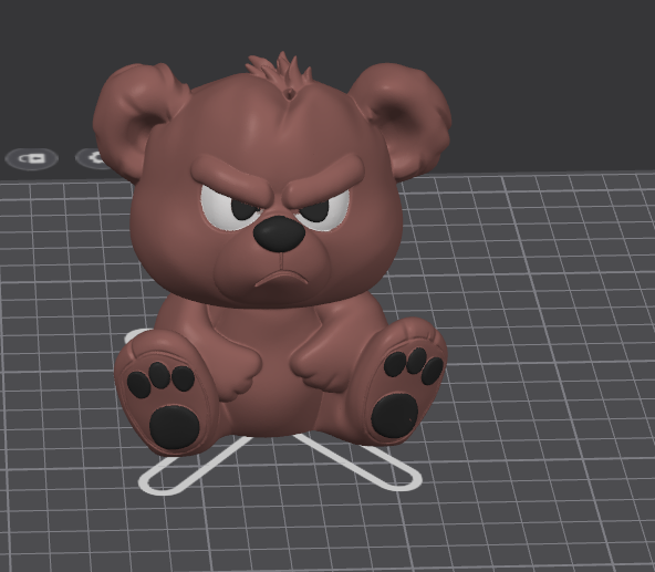 Miniatura 4 do modelo 3D Grumpy Bear – From the "Grumpy Animals" Series