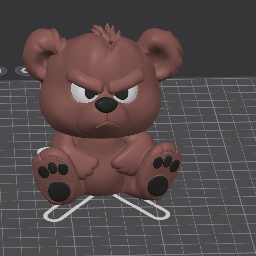 Grumpy Bear – From the ＂Grumpy Animals＂ Series by AnimalAiKing ...