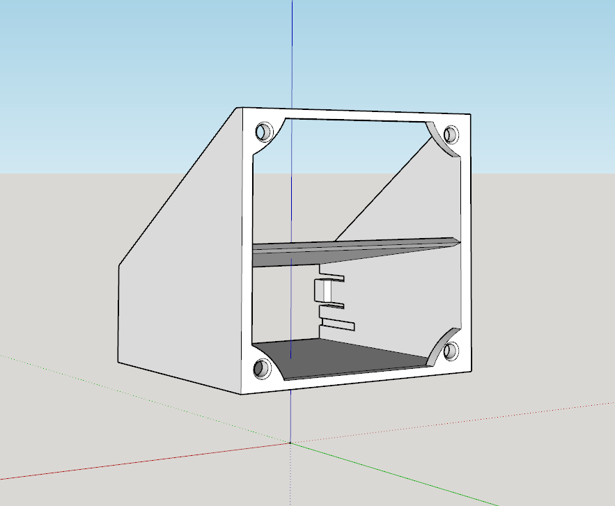 Tesla P4 60mm fan mount offset