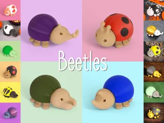 Beetles by jajaum3d | Download STL model | Printables.com