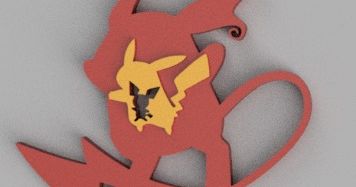 Pokemon Picachu y sus evoluciones von Viajante3d | Kostenloses STL ...