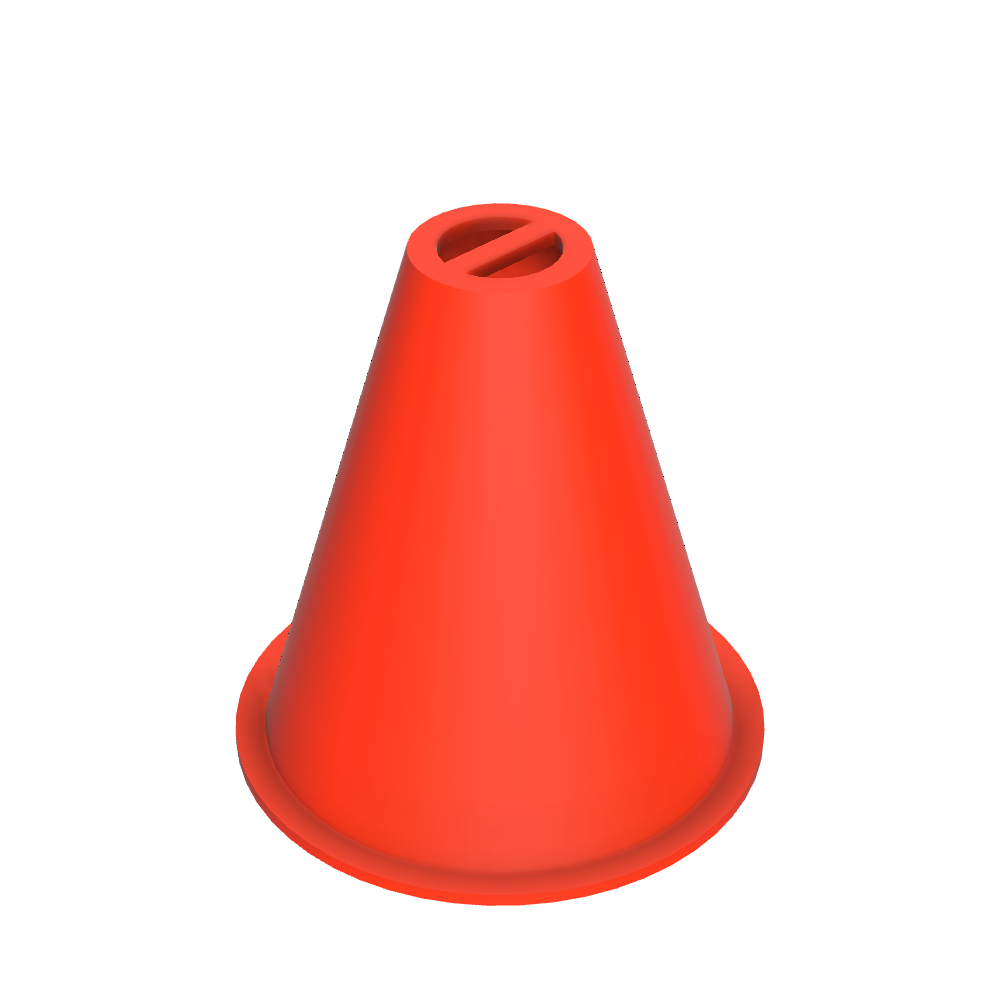 Rollerskate cone / Slalom Cones / Ice Skating cone (Support Free) by ...
