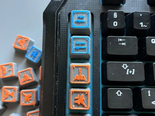 Helldivers 2 Strategem Keycaps Cherry MX