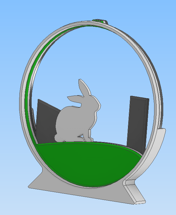 Miniatura 4 do modelo 3D Easter Sign