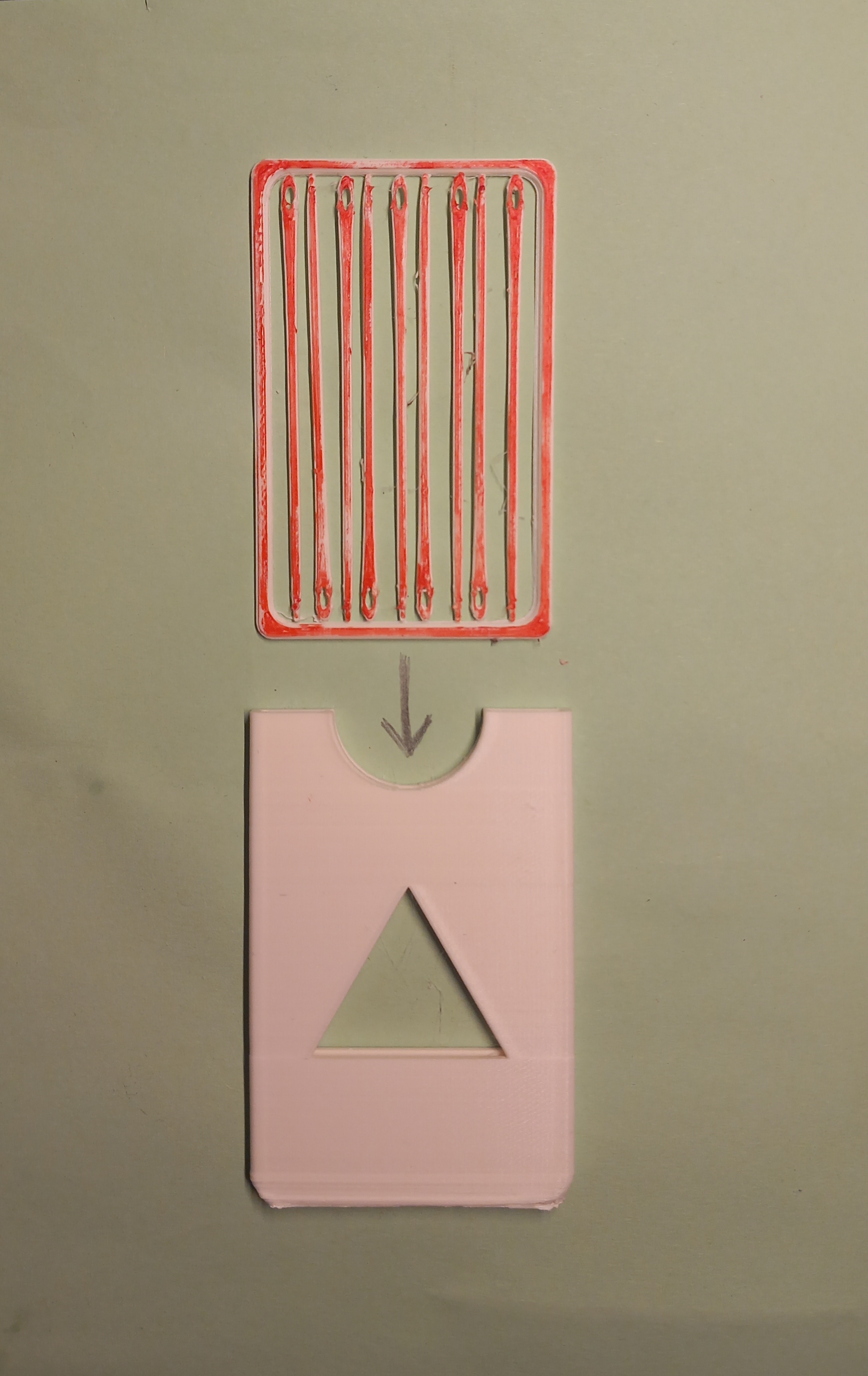Needle Card Case 3D model thumbnail
