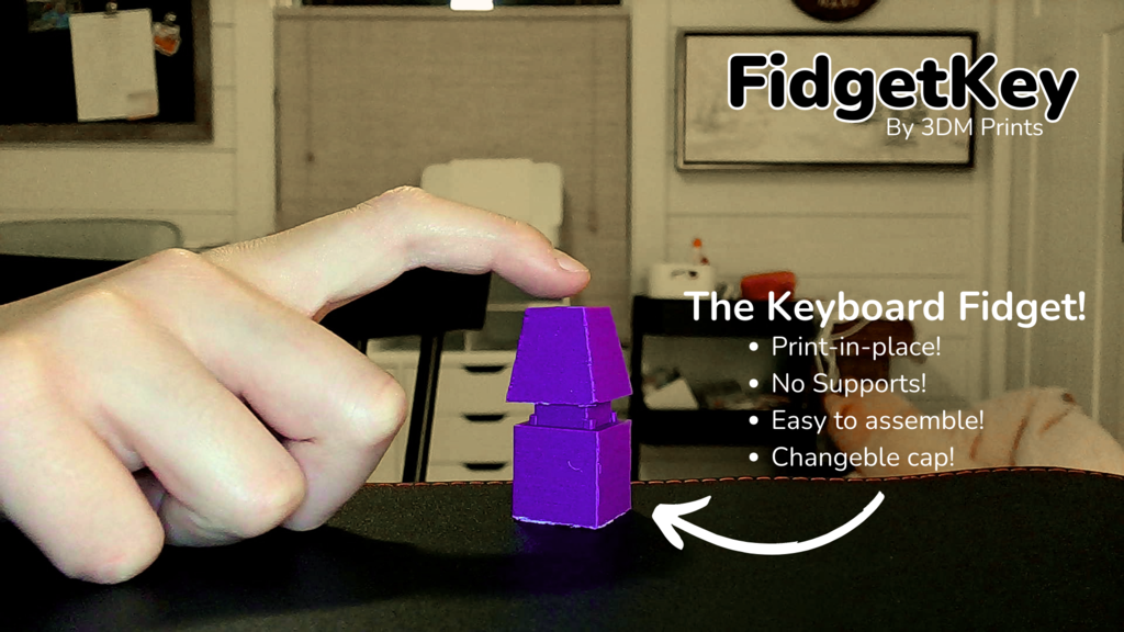 FidgetKey - The Keyboard Fidget!