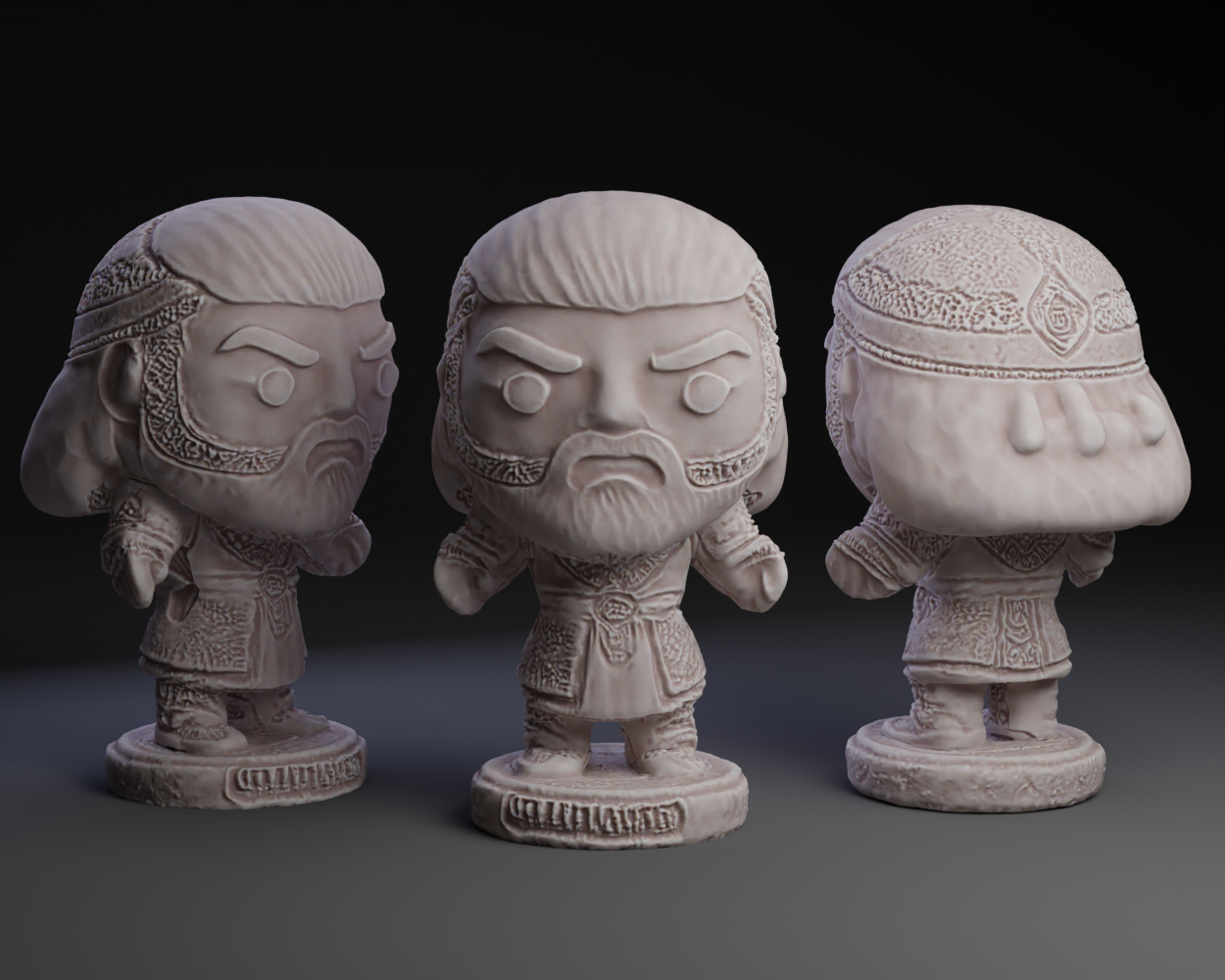 Genghis Khan Funk@ P@p Bobblehead (LumaAI)