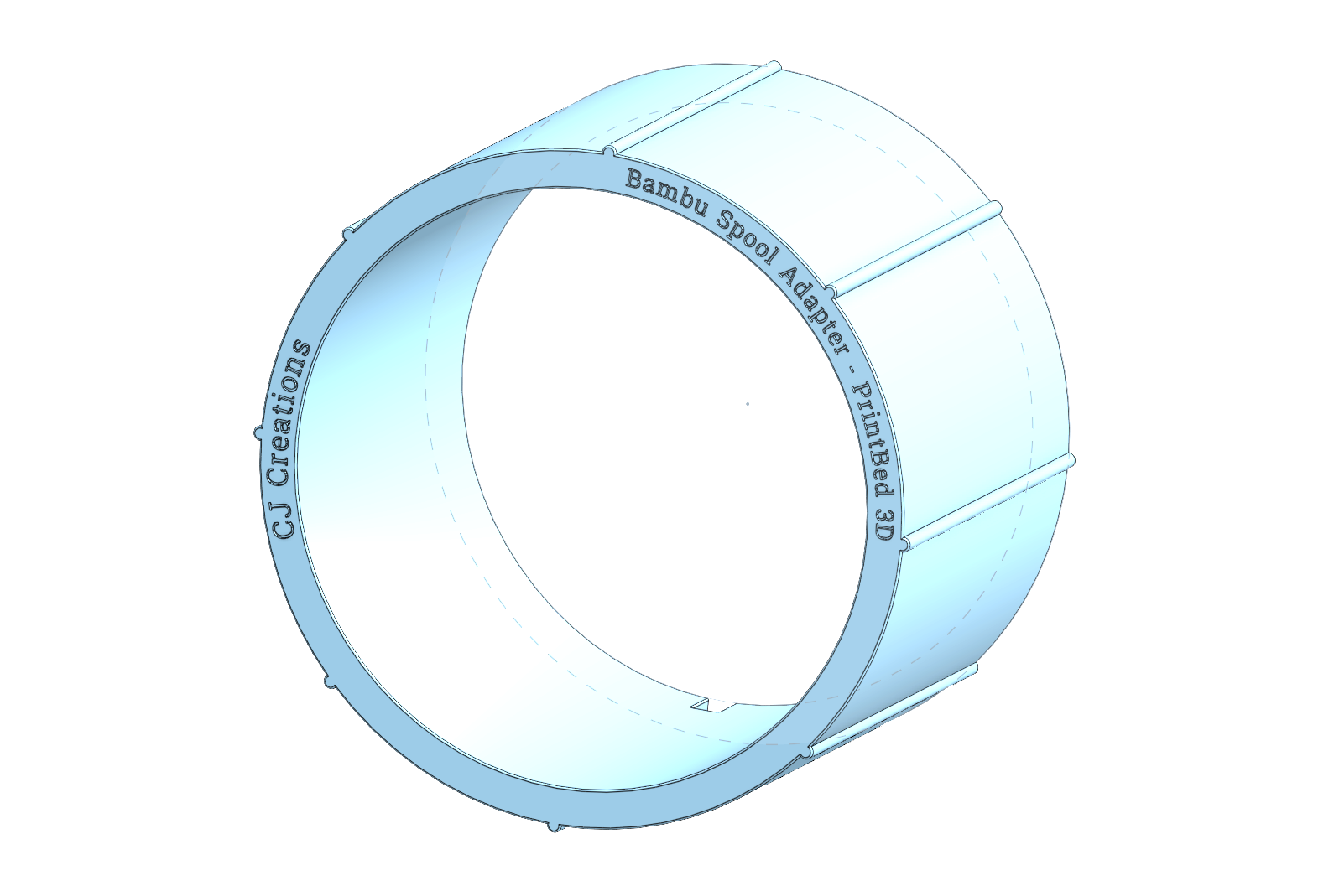 "PrintBed" BambuLabs Spool Adapter