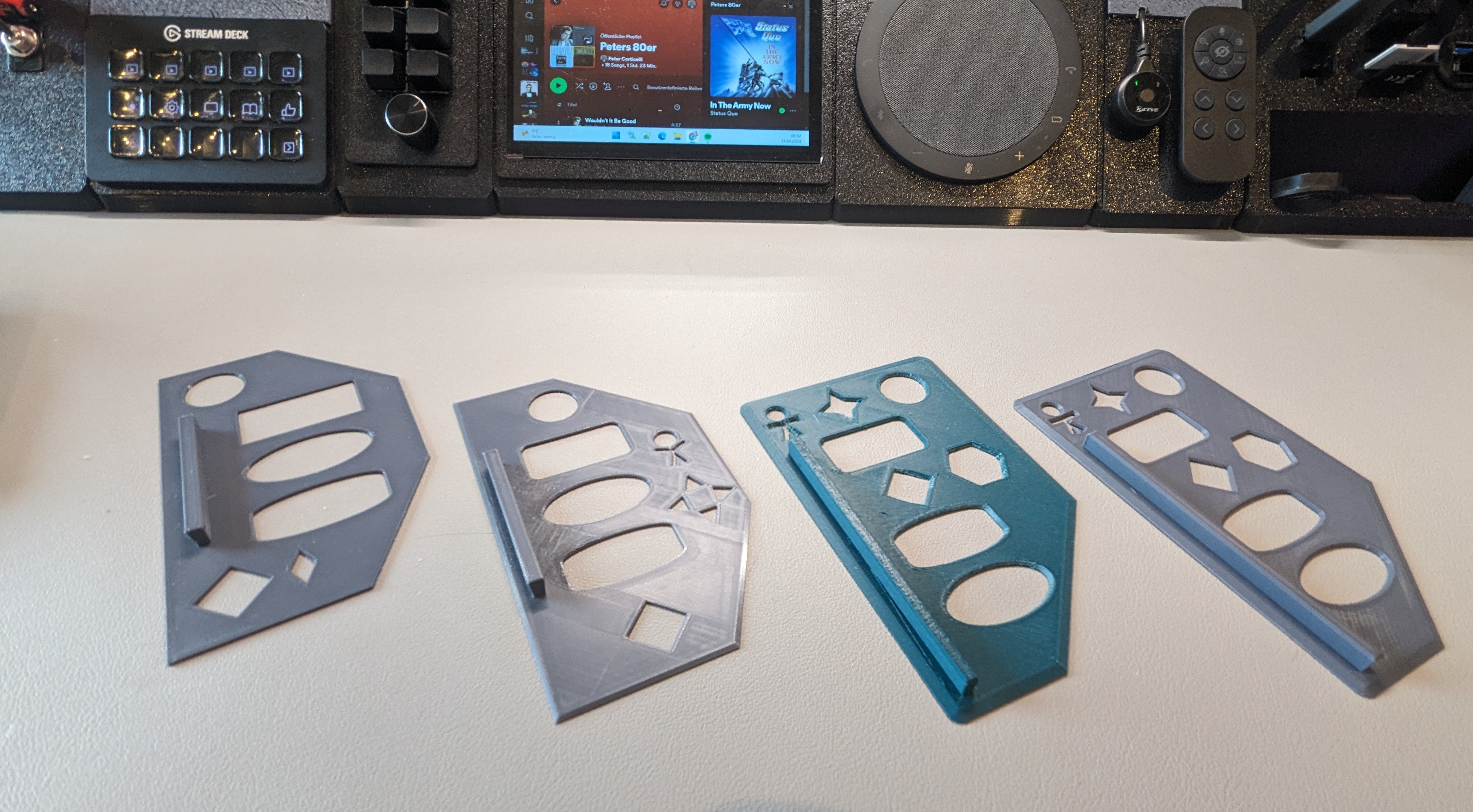 Miniatura 2 do modelo 3D Stencil for simple Flowcharts