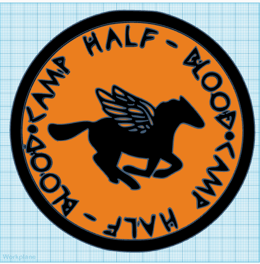 Camp half blood wall art