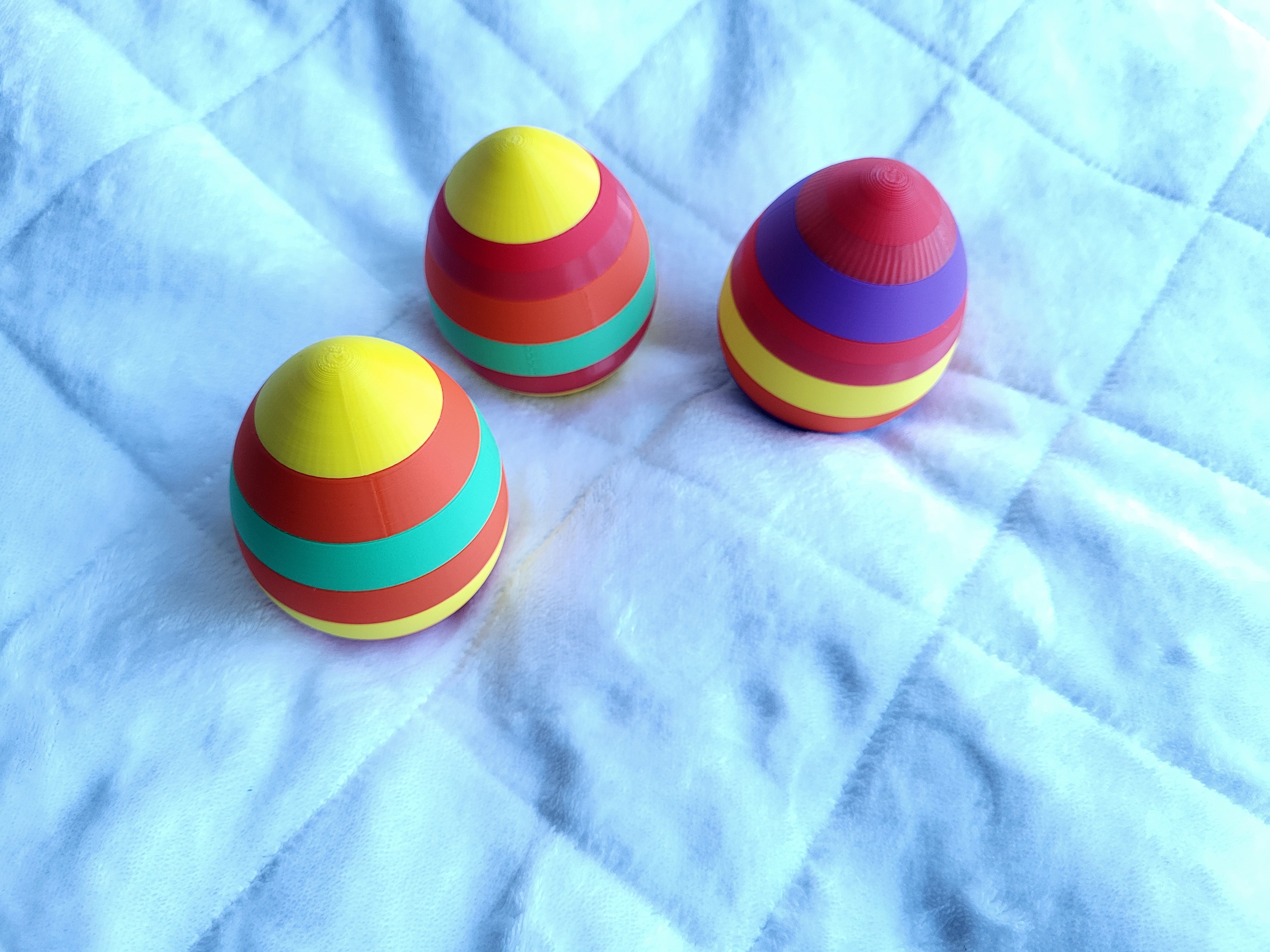 Miniatura 4 do modelo 3D Easter egg as an interactive toy
