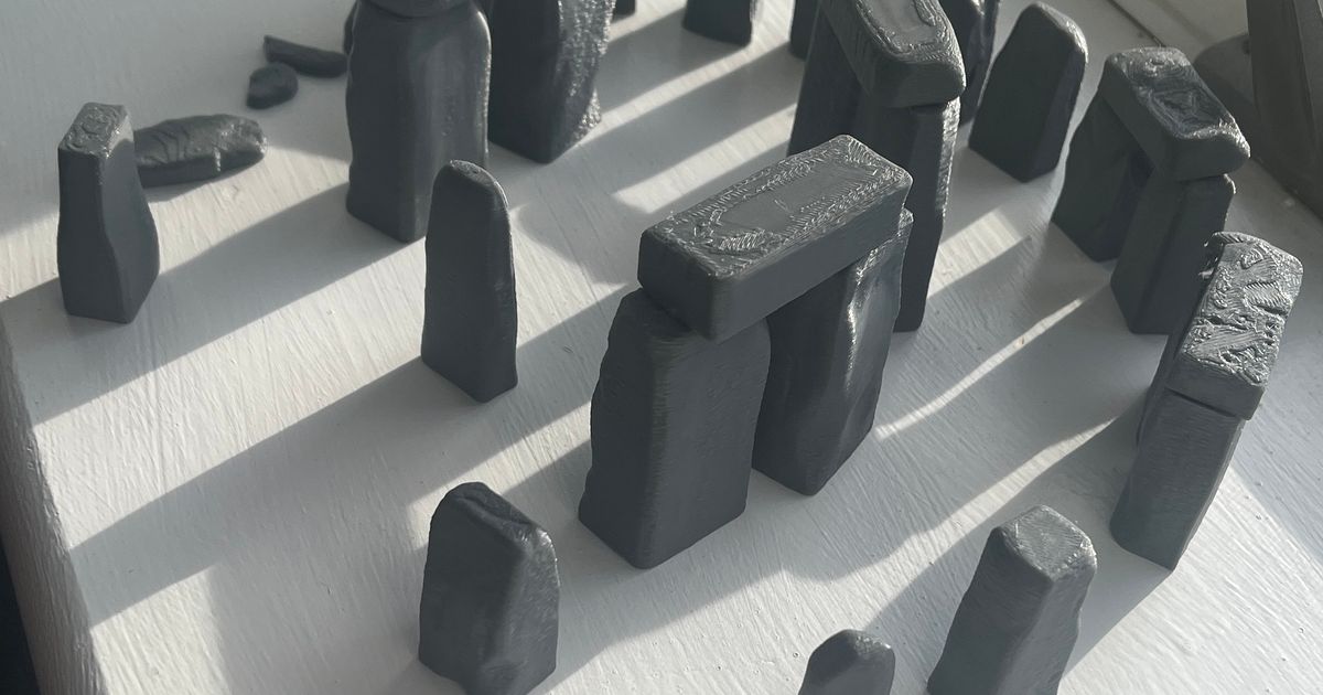 Stonehenge by GamesAndToys64 | Download free STL model | Printables.com