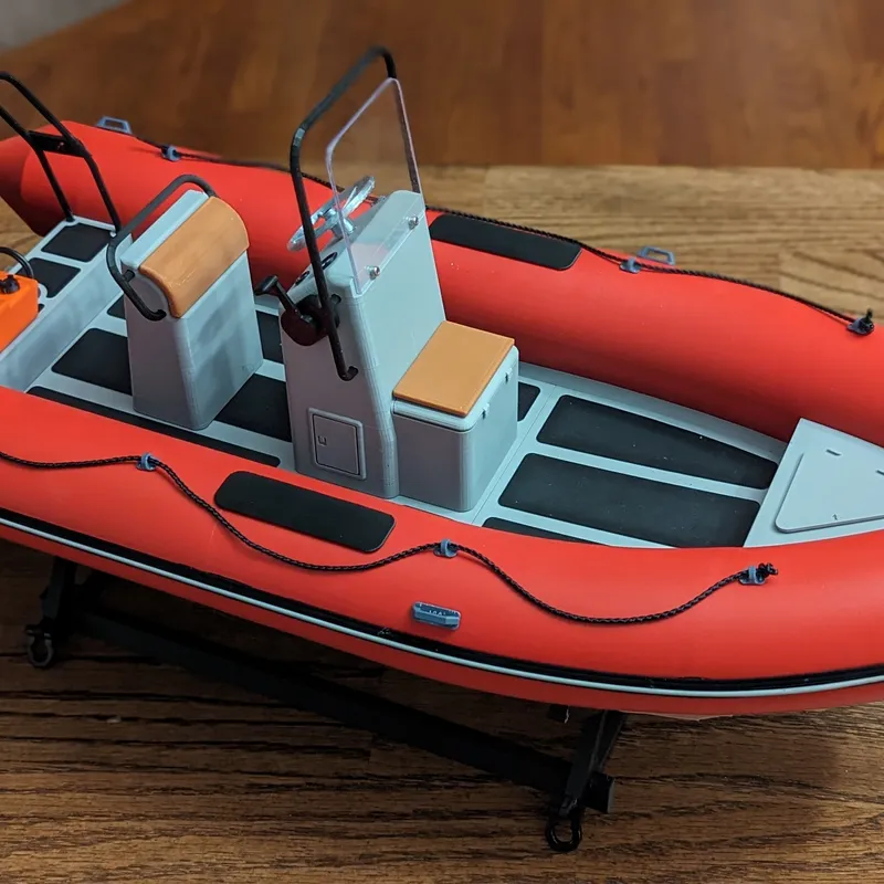 RC Center Console Inflatable Boat by Tinker_Man