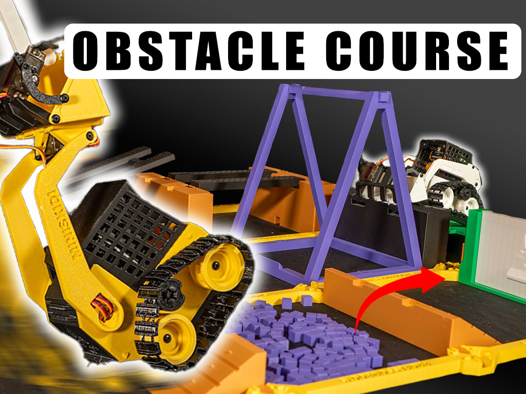 RC SkidSteer- Ninja Warrior Obstacle Course