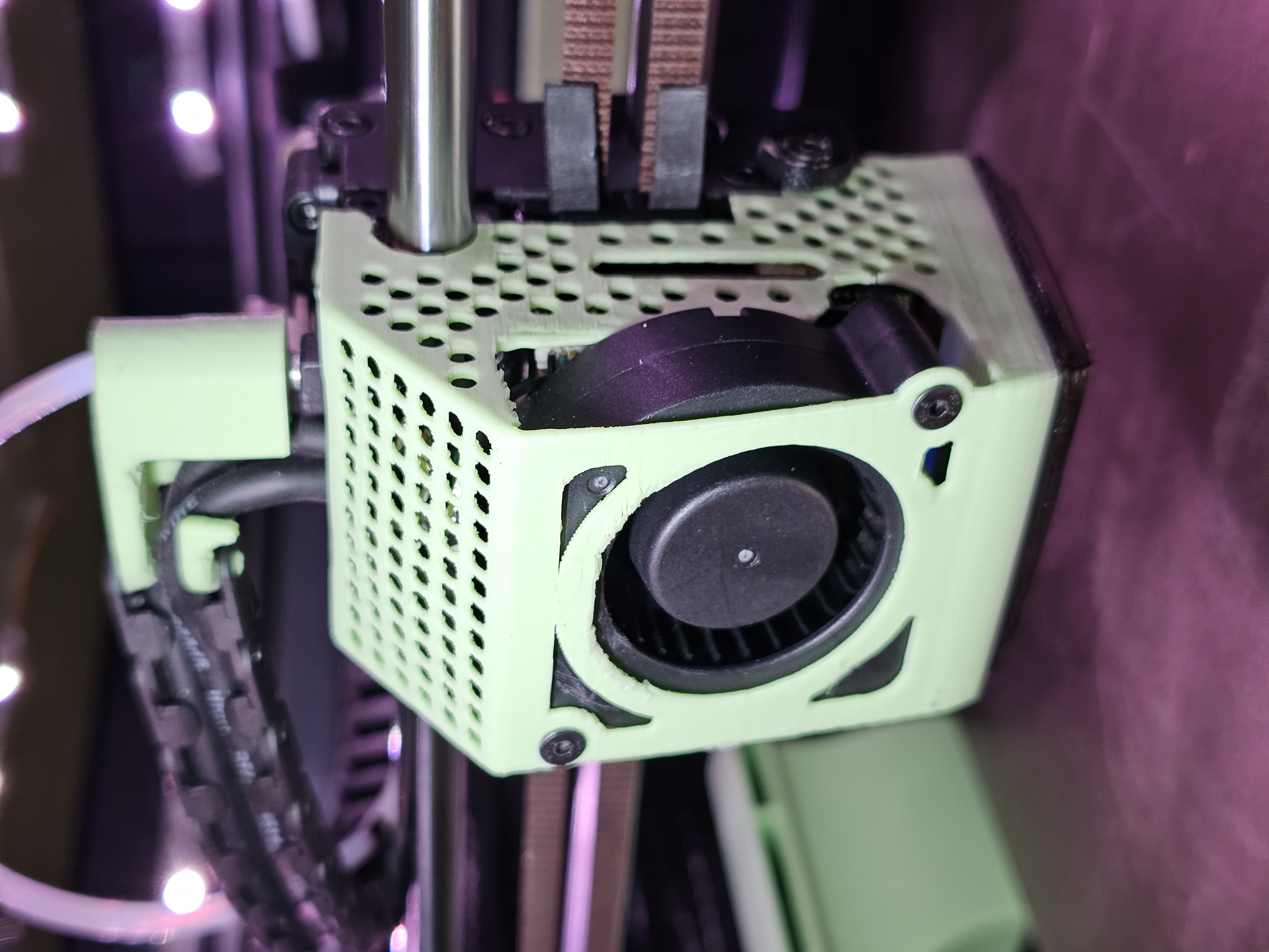 5015 K1 Silent Fan Shroud Remix 3D model thumbnail