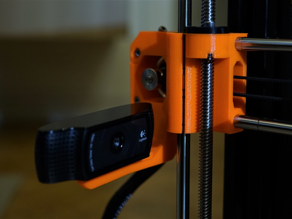 Logitech C920/C930E Prusa i3 MK3/MK3S X-axis holder