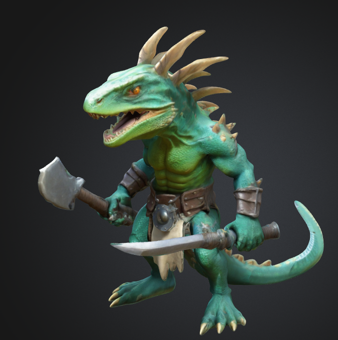 Lizard Warrior MINIS