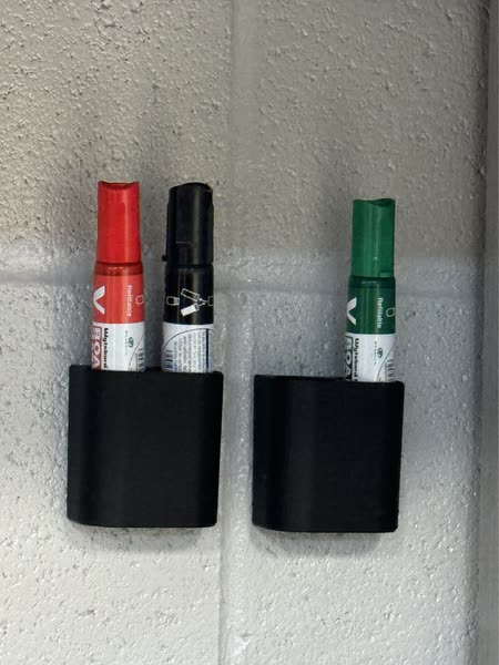 V-Board Master Holder - White Board Marker Angled Holder