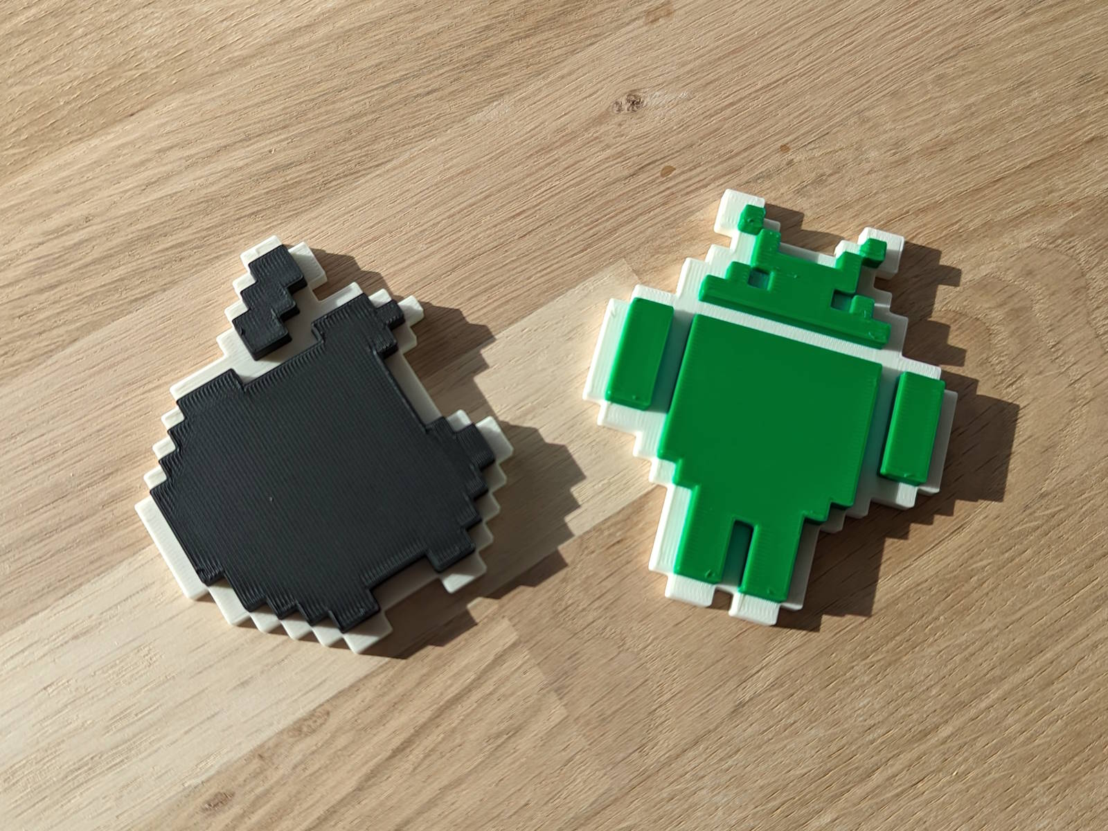 Pixel Android Logo by Floern | Download free STL model | Printables.com