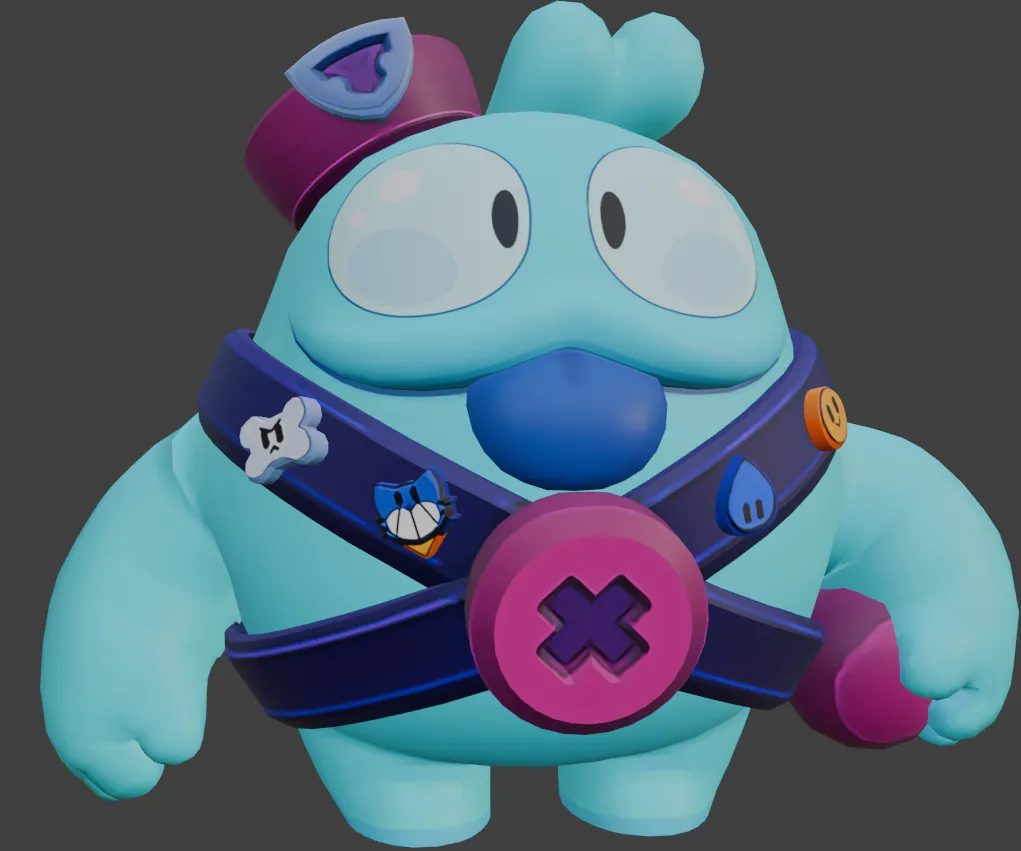 Squeak - Brawl Stars por GoatGamez | Descargar modelo STL gratuito |  Printables.com