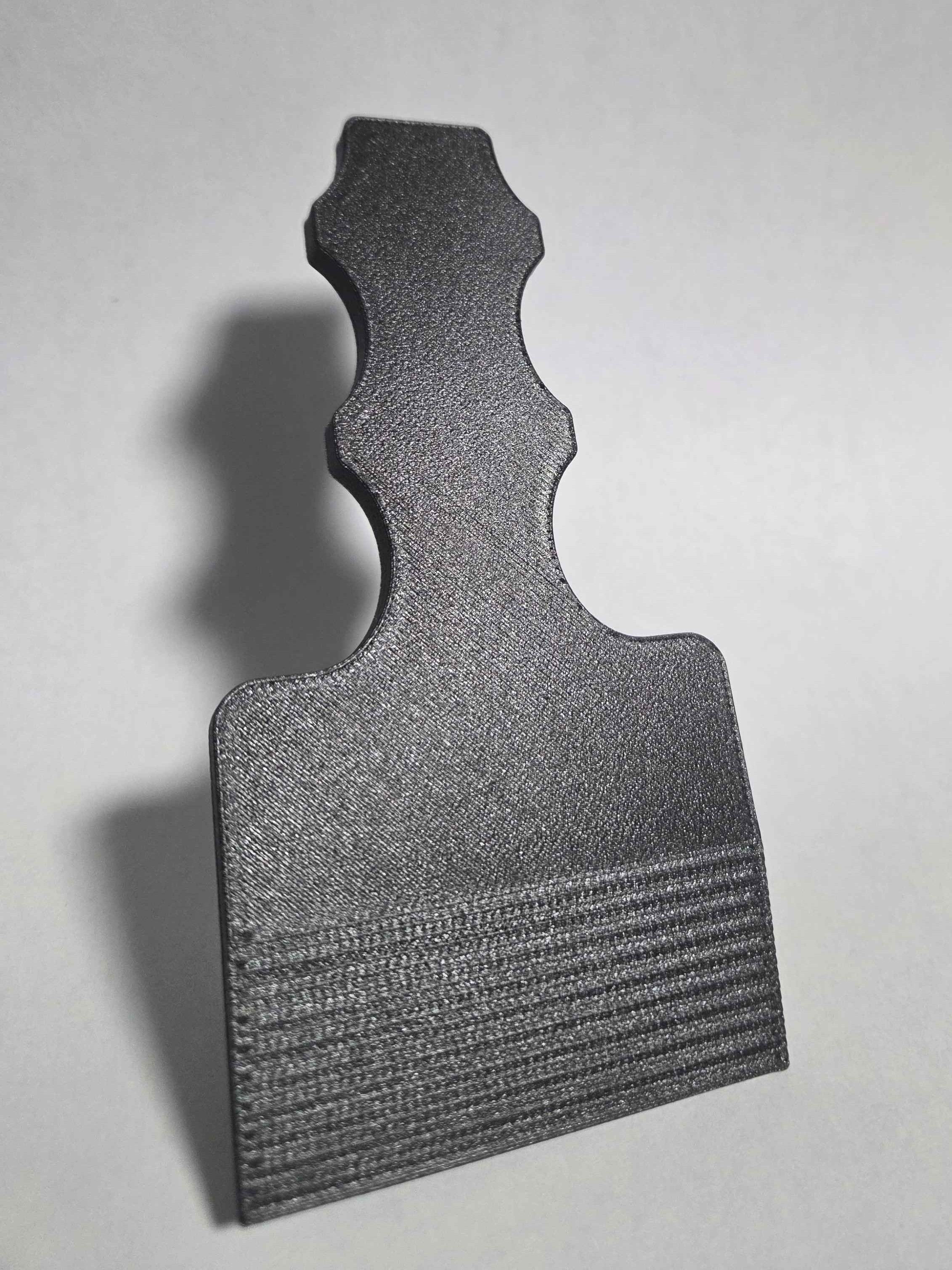 Ski snow scraper