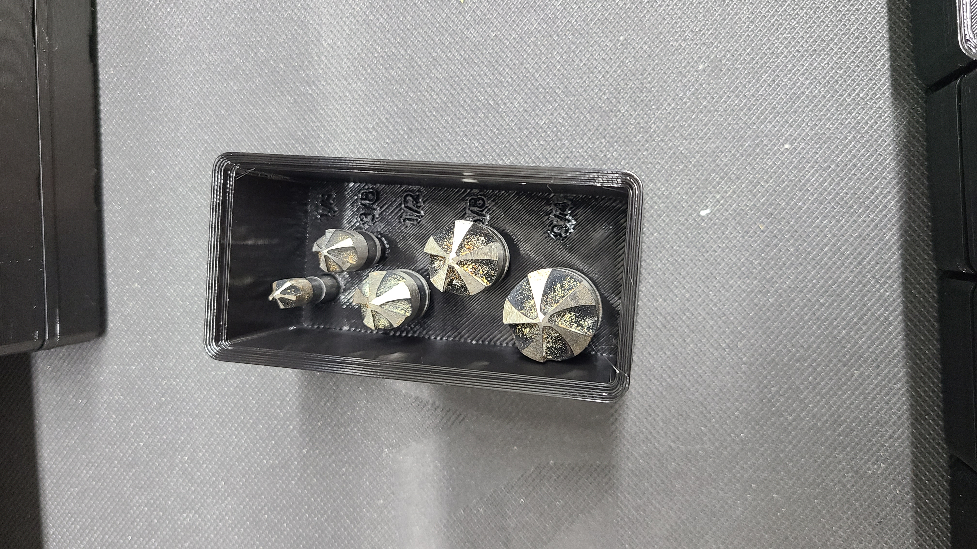 Irwin Countersink (Imperial) Bit Storage - Gridfinity