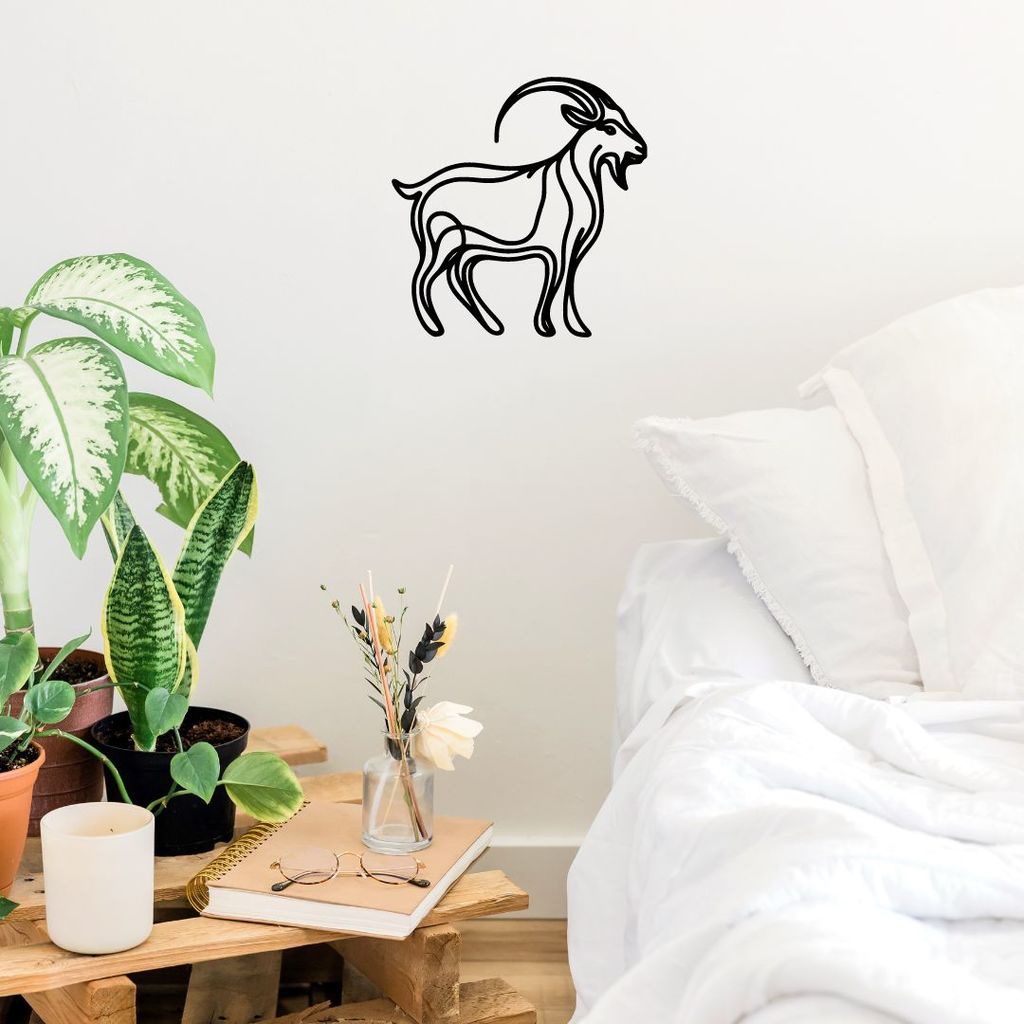 Goat / Koza wall or table decoration by kutnohormac | Download free STL ...