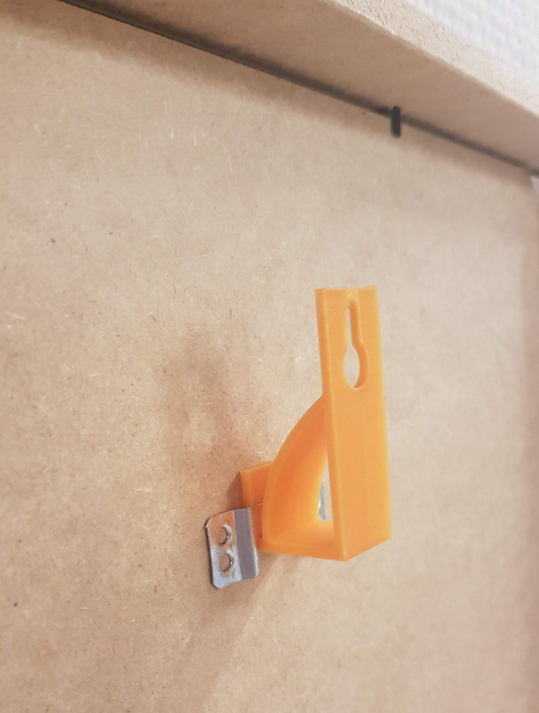 Hook for Ikea Ribba frame by Timo77 Download free STL model