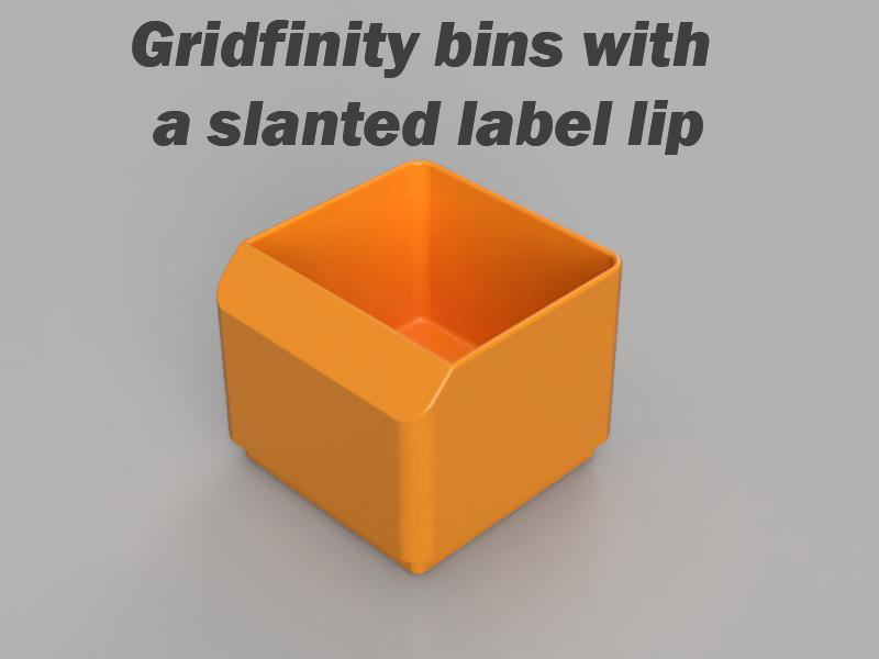 Gridfinity Bins By ORM | Download Free STL Model | Printables.com