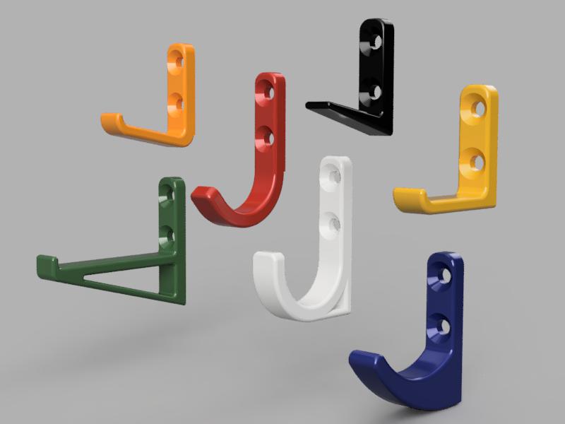 Hook,  Wall hook
