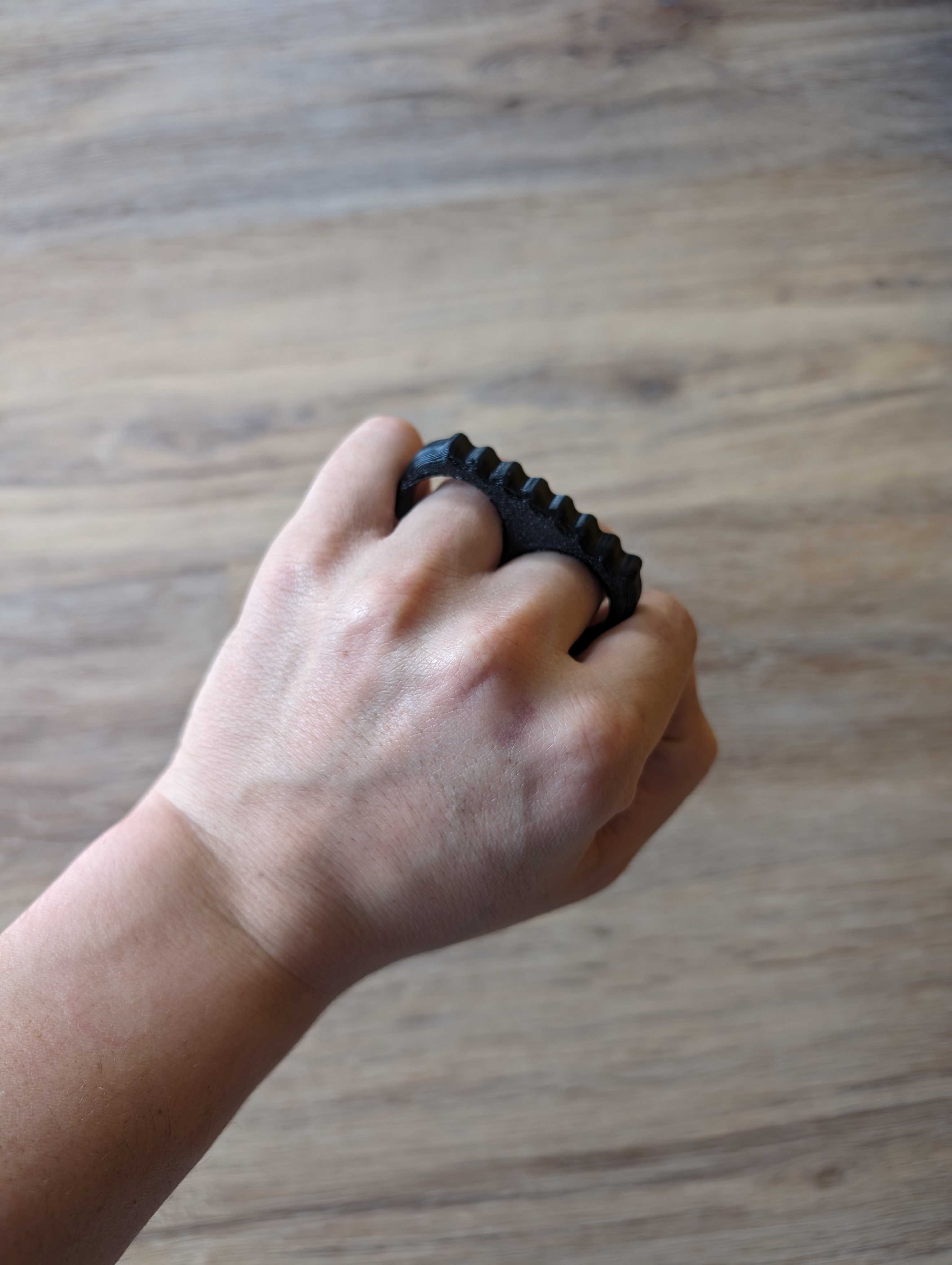 2 fingers boxer - keychain