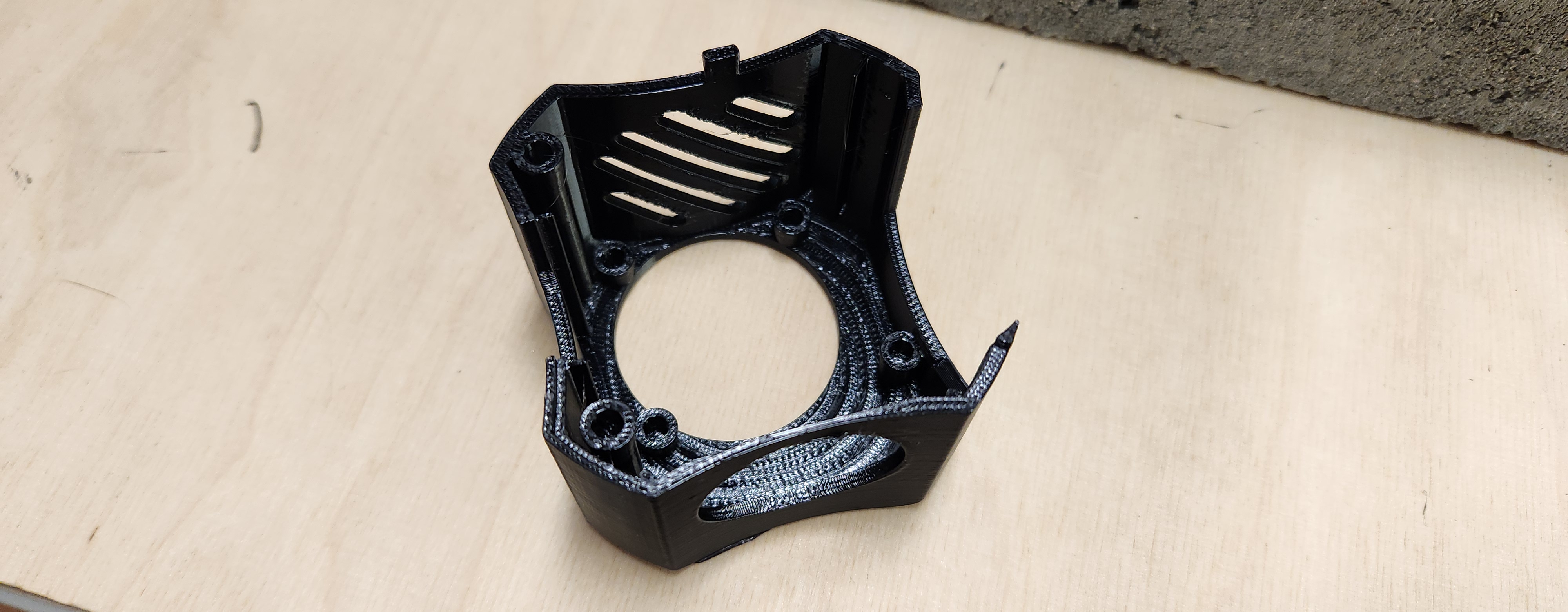 Quieter Ender 3 V2 Fan Shroud Heatinserts by kocy Download free STL