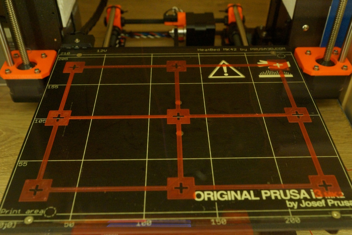 Bed Level Correction test print — miniatura 3