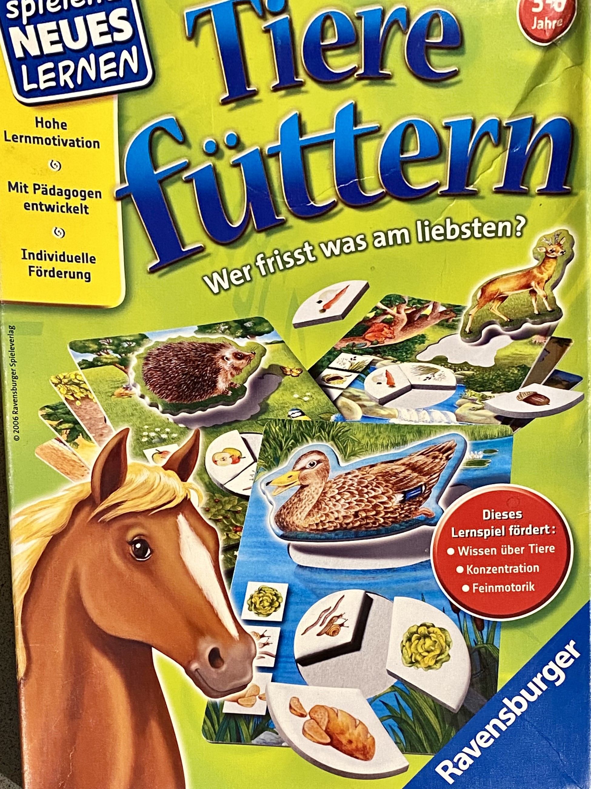 Game for Kids: Feed the Animals (Ravensburger: Tiere Füttern)