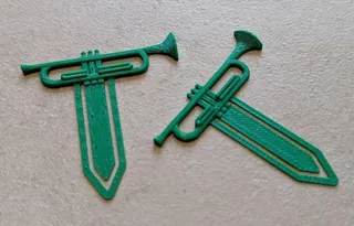 Trumpet Bookmark