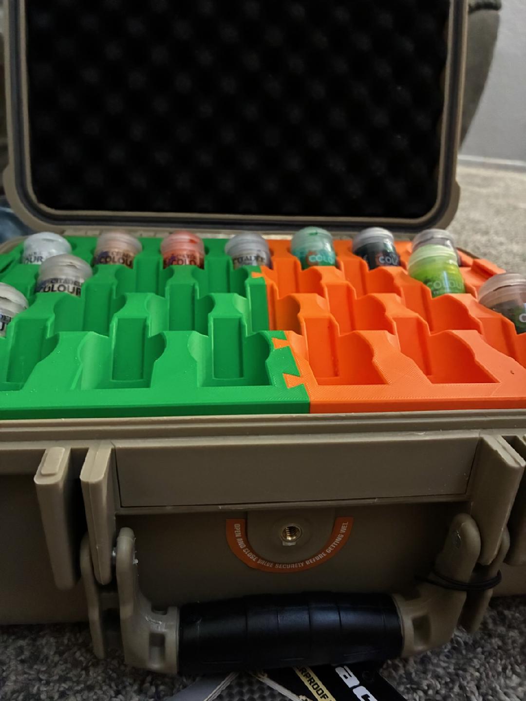 Apache 2800 Paint organizer for Citadel paints